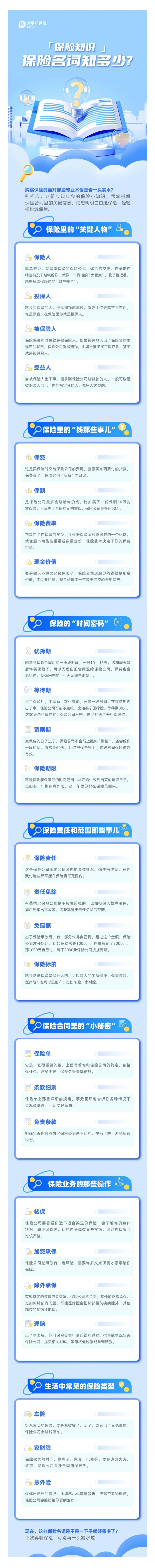 保險(xiǎn)知識(shí)：保險(xiǎn)名詞知多少？