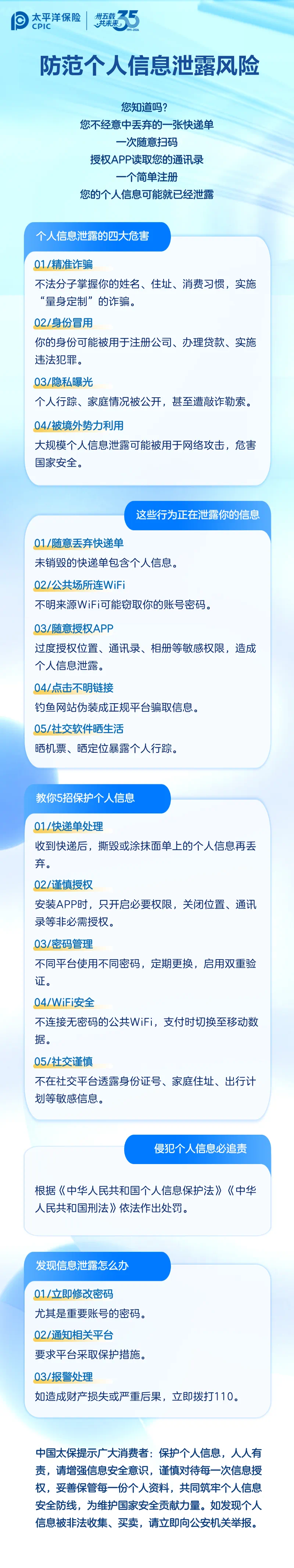 洋洋守滬丨風(fēng)險提示：防范個人信息泄露風(fēng)險